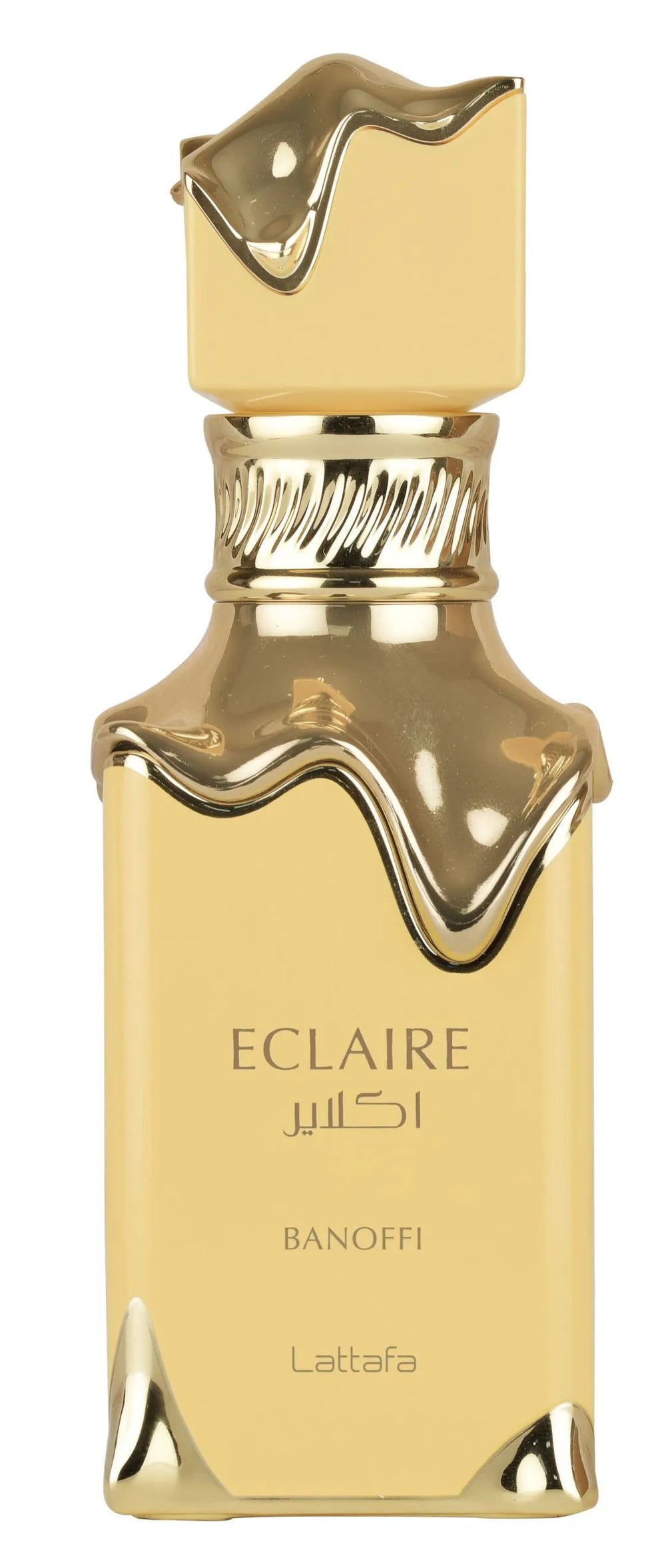 Lattafa Éclaire Banoffi perfume bottle