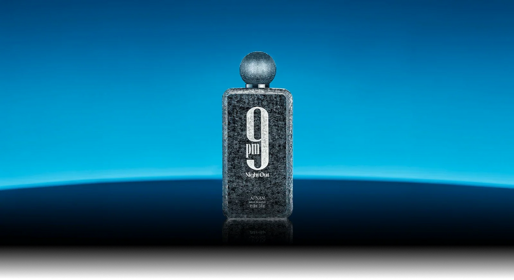 Afnan 9PM Night Out perfume bottle