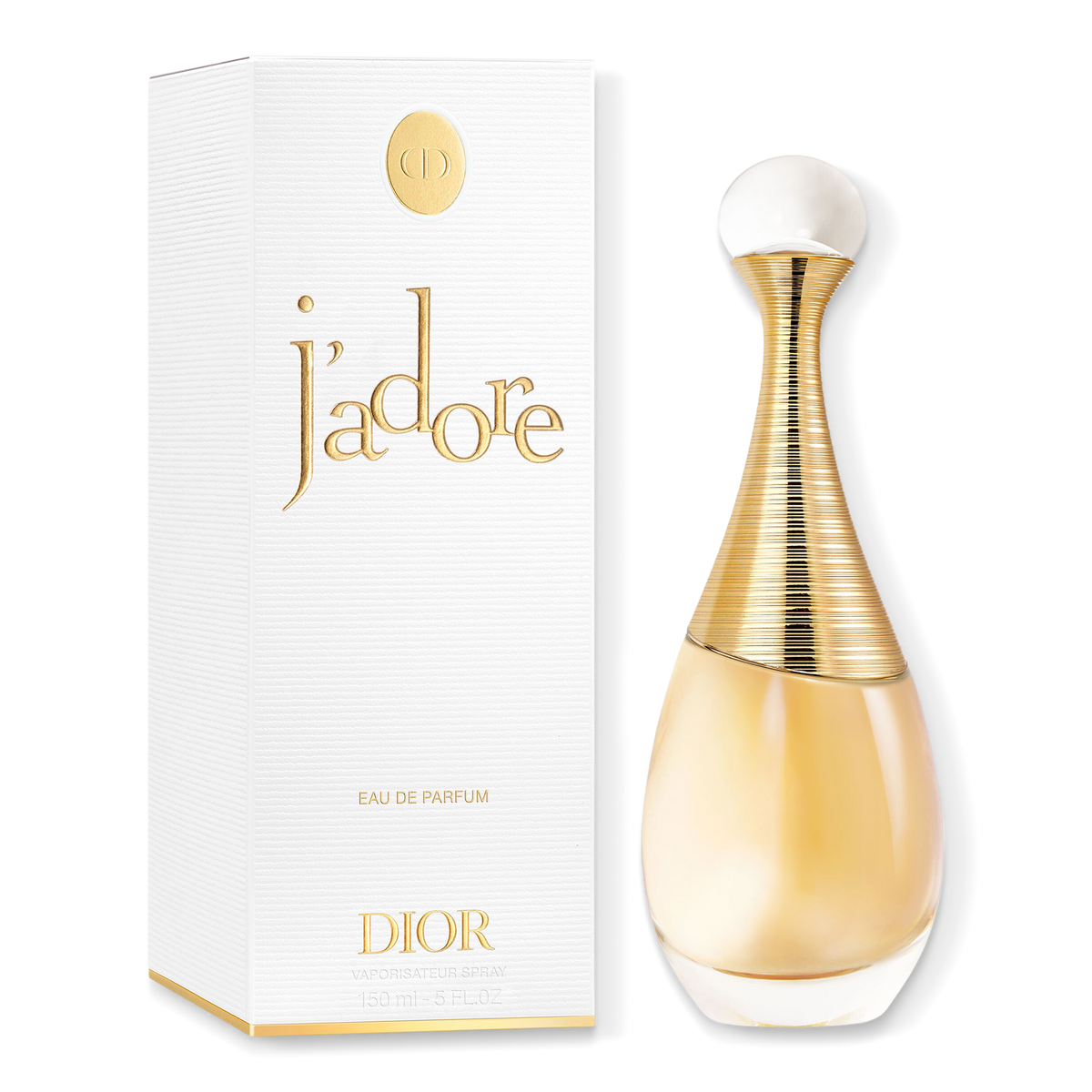 Dior J'adore eau de parfum bottle and box