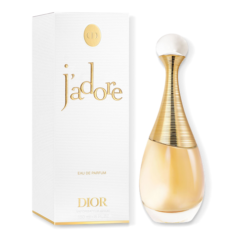 Dior J'adore eau de parfum bottle and box