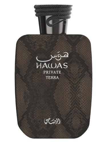 Rasasi Hawas Private Terra perfume bottle