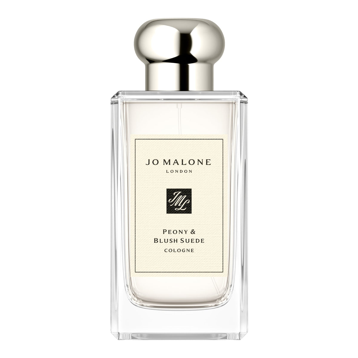 Jo Malone Peony and Blush Suede cologne bottle