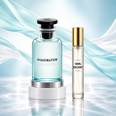 Louis Vuitton Imagination bottle and Wear This Next 10ml decant