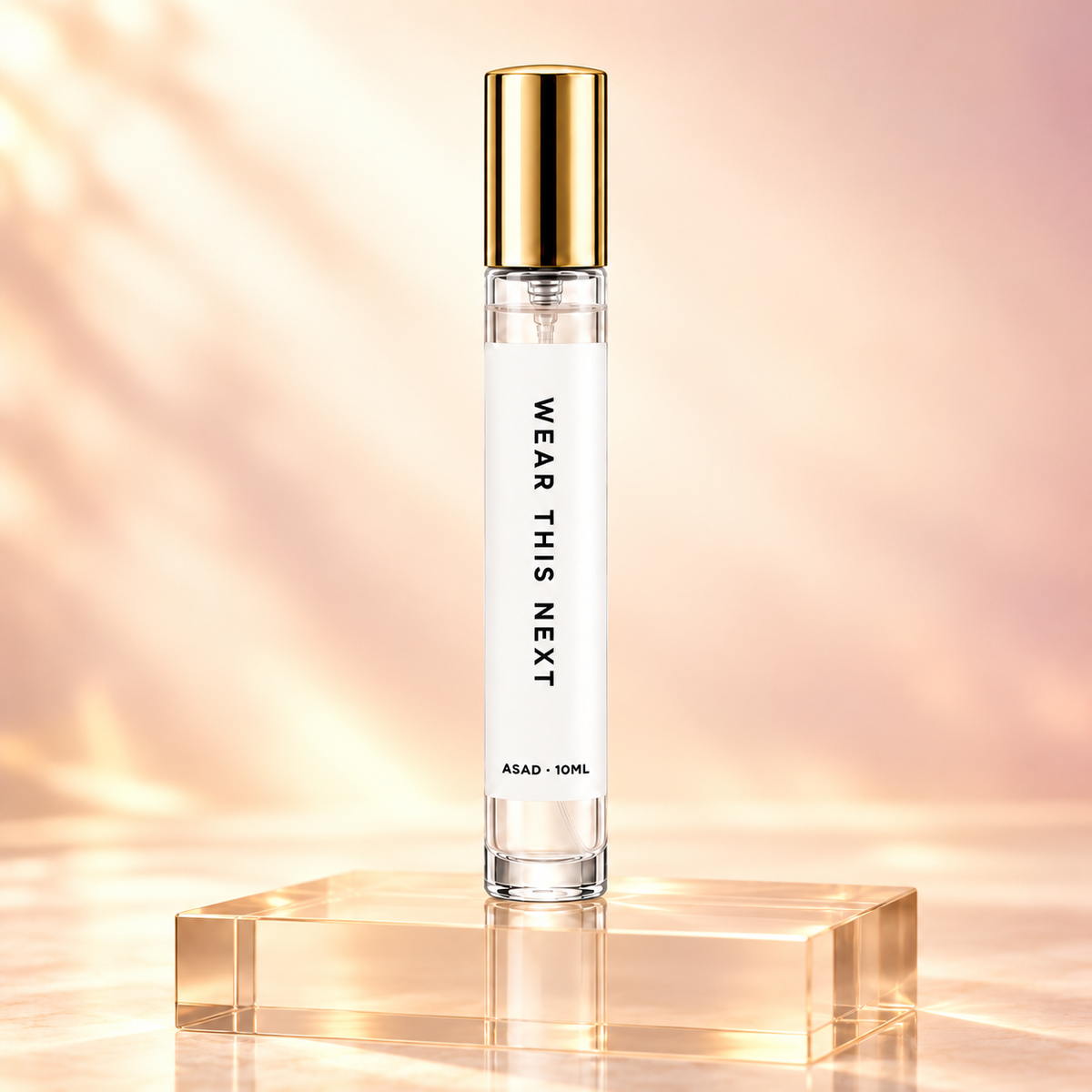 Wear This Next Lattafa Asad 10ml gold-cap decant atomiser