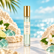Lattafa Khamrah Waha 10ml perfume decant with gold lid