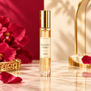 Afnan Kiaana Vibes 10ml perfume decant with gold lid