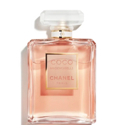 Original Chanel Coco Mademoiselle bottle shown for reference