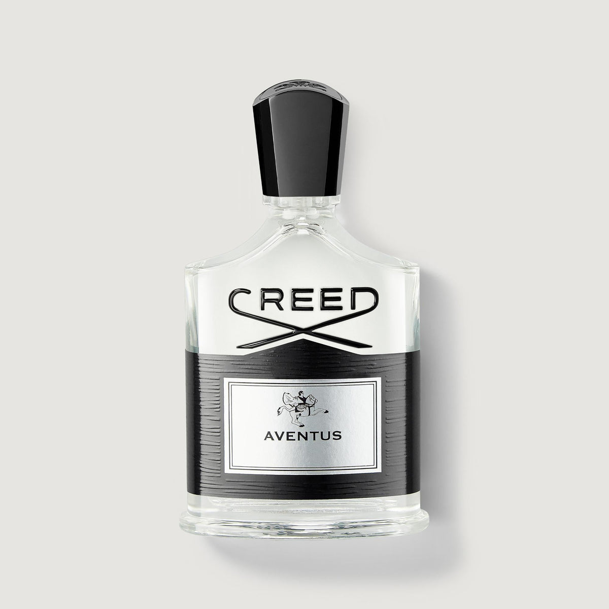 Original Creed Aventus bottle shown for reference
