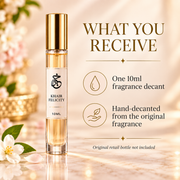 What you receive with the Paris Corner Khair Felicity 10ml decant