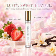 Khadlaj Cloud Candy scent profile: strawberry, marshmallow and vanilla
