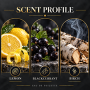 Armaf Club de Nuit Intense Man scent profile with lemon, blackcurrant and birch