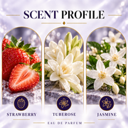 Jimmy Choo Flash scent profile with strawberry, tuberose and jasmine