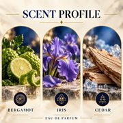 Armaf Club de Nuit Sillage scent profile featuring bergamot, iris and cedar