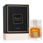 Original Lattafa Khamrah retail perfume bottle and box