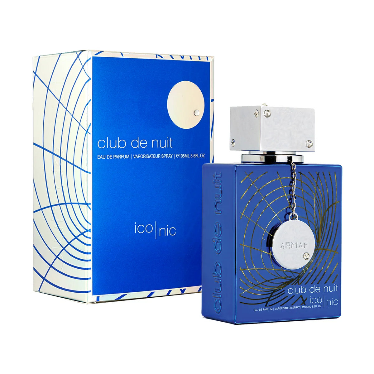 Original Armaf Club de Nuit Iconic perfume bottle and retail box