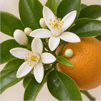 Orange blossom fragrance note