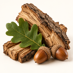 Ink-macerated oakwood accord