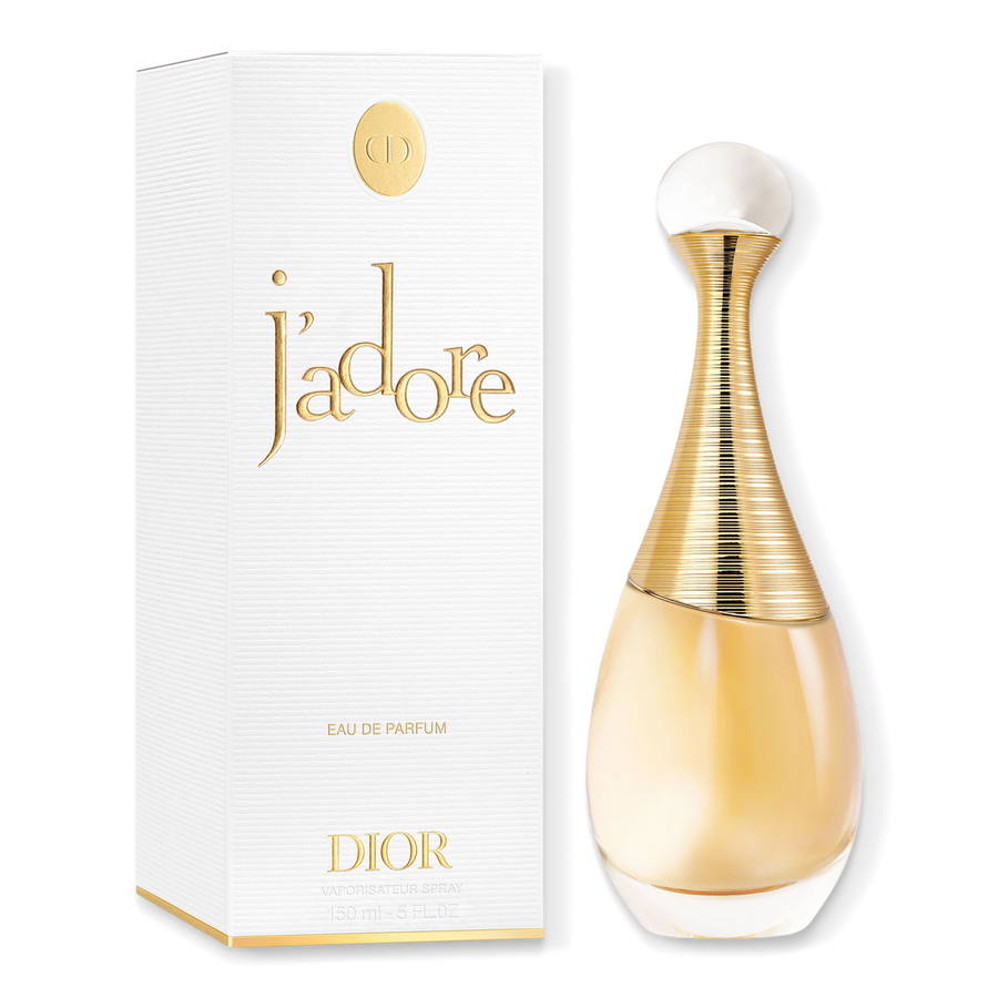 Dior J'adore eau de parfum bottle and box